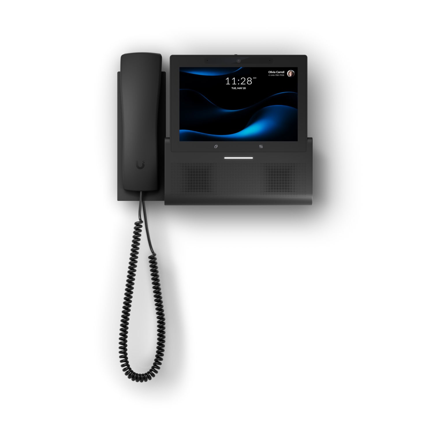 Ubiquiti Networks Ubiquiti UniFi Phone G3 Touch Wall PoE 2 x GbE WiFi Bluetooth schwarz UTP-G3-Touch-Wall