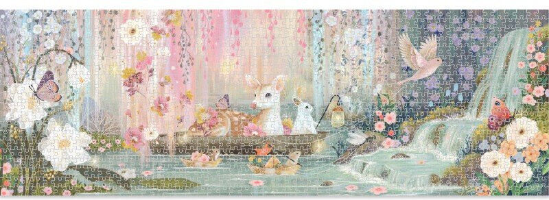 Puzzle Gallery 350 pcs Fairy Lake - Djeco