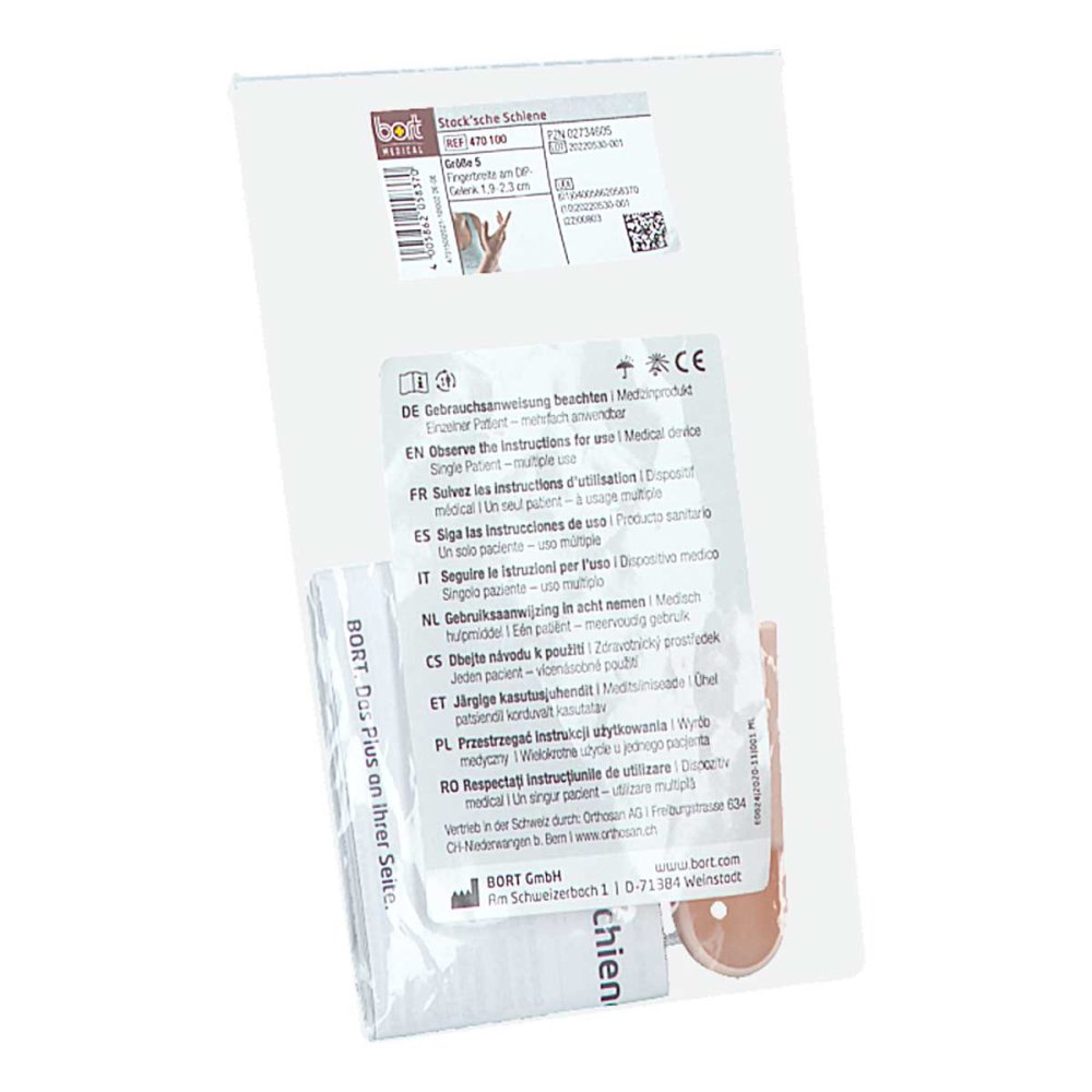 Bort GmbH Bort Stacksche Schiene Größe 5 haut 02734605