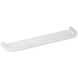 Hewi 477 Ablage 477.03B1000598 600x28x140mm, Glasplatte, matt weiß, matt, signalweiß