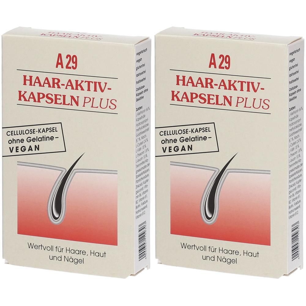 A29 Haar Aktiv Kapseln Plus 2x 2x30 St