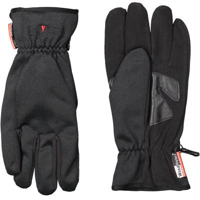 Multisporthandschuhe CMP "MAN SOFTSHELL GLOVES", Herren, Gr. L, schwarz, Kunstfaser, Handschuhe, für vielseitige sportliche Aktivitäten geeignet, sportlicher Stil