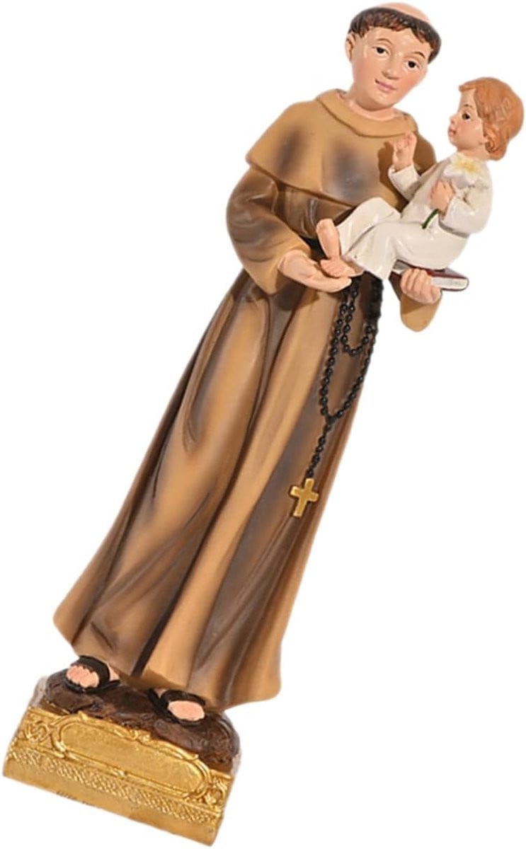 Meerkleurig Religieus Beeld van Hars voor Decoratie, Hoogte: 225 cm