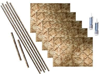 Fasade FASÄDE Monaco Decorative Vinyl Backsplash Panel