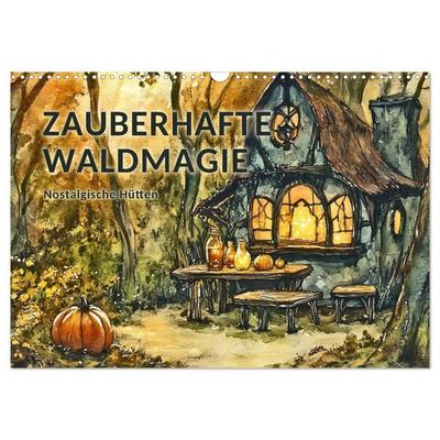 Zauberhafte Waldmagie (Wandkalender 2027 DIN A3 quer), CALVENDO Monatskalender