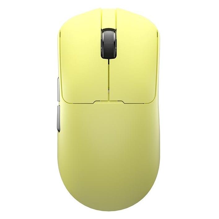 Aula Mysz Leobog GM3 Yellow ze stacją ładującą (LEGM3Y) (Kabelgebunden, Kabellos) (LEGM3Y)