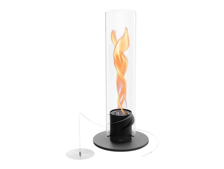 Tischfeuer SPIN 1200, Höfats, schwarz, Edelstahl