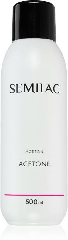 Semilac Liquids pure acetone for removing gel nails 500 ml