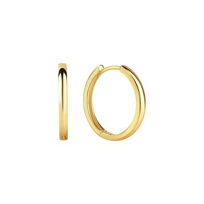 Paar Creolen FIRETTI "Schmuck Geschenk Gold 333 Ohrschmuck Ohrringe" Gr. 18, gold (gelbgoldfarben), Damen, 18, Gelbgold 333