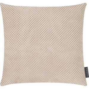 Magma-Heimtex Kissenbezug Comodo 12042080, beige, aus Plüsch, 40x40 cm