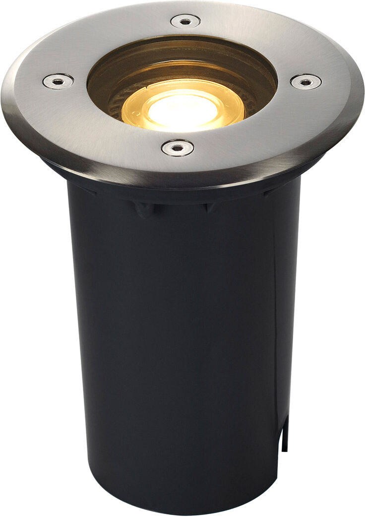 Slv Solasto, Bodeneinbauleuchte, Rund, Edelstahlblende, Gu10 - Einbauleuchten (Outdoor)