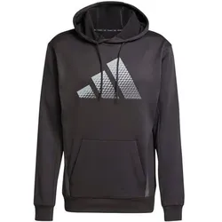 ADIDAS Herren Kapuzensweat Game & Go Training Big Logo, Größe XXL in Schwarz Schwarz