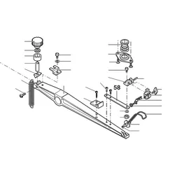 PROXXON 27090-58 Blattfeder für Dekupiersäge DSH/E 27090