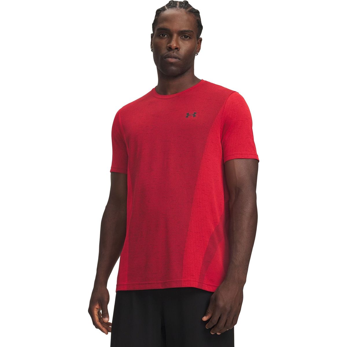 Under Armour Vanish Seamless SS red ultimate black (713) M 6011611-713-MD