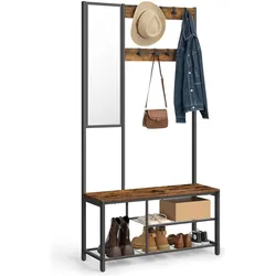 Songmics, Garderobe + Kleiderstange, Garderobenständer