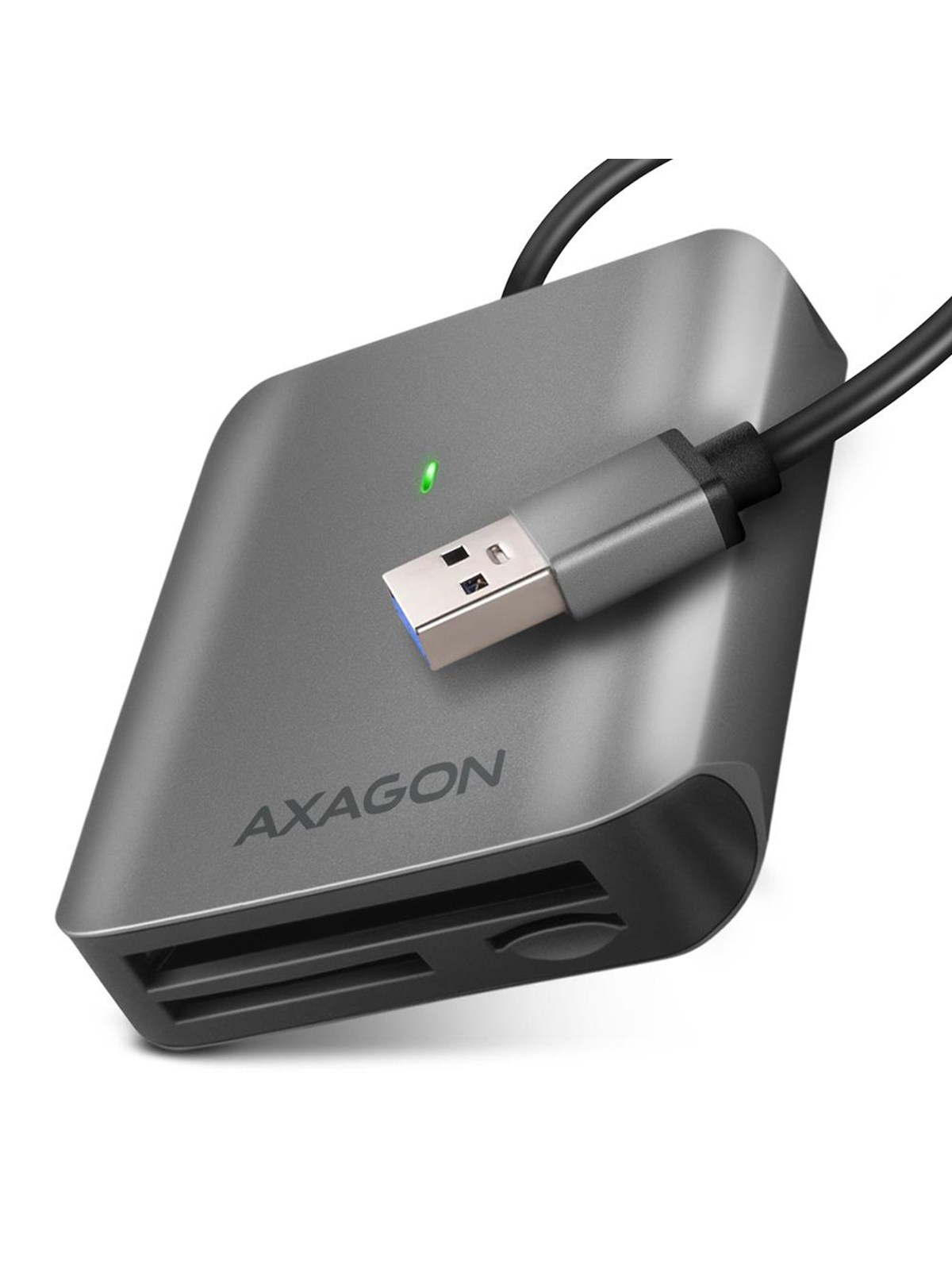 AXAGON SuperSpeed USB-A - SD / microSD / CF - UHS-II Kartenleser