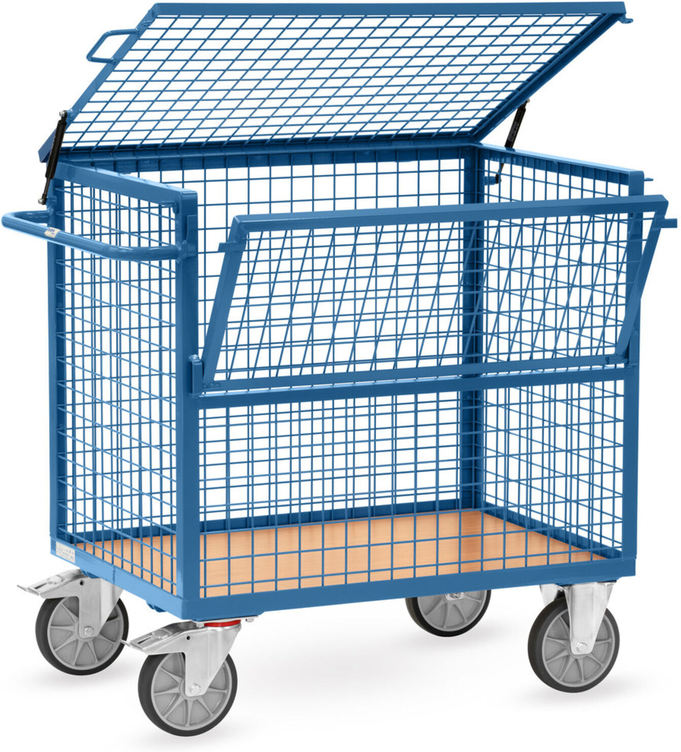 fetra Drahtkastenwagen 2762 - Tragkraft 600kg TPE-Reifen)