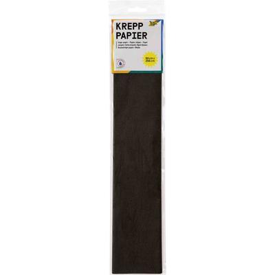 FOLIA® Krepppapier farbig, schwarz