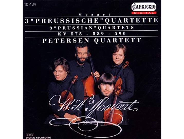 Petersen Quartett - Mozart: 3 Prussian Quartets