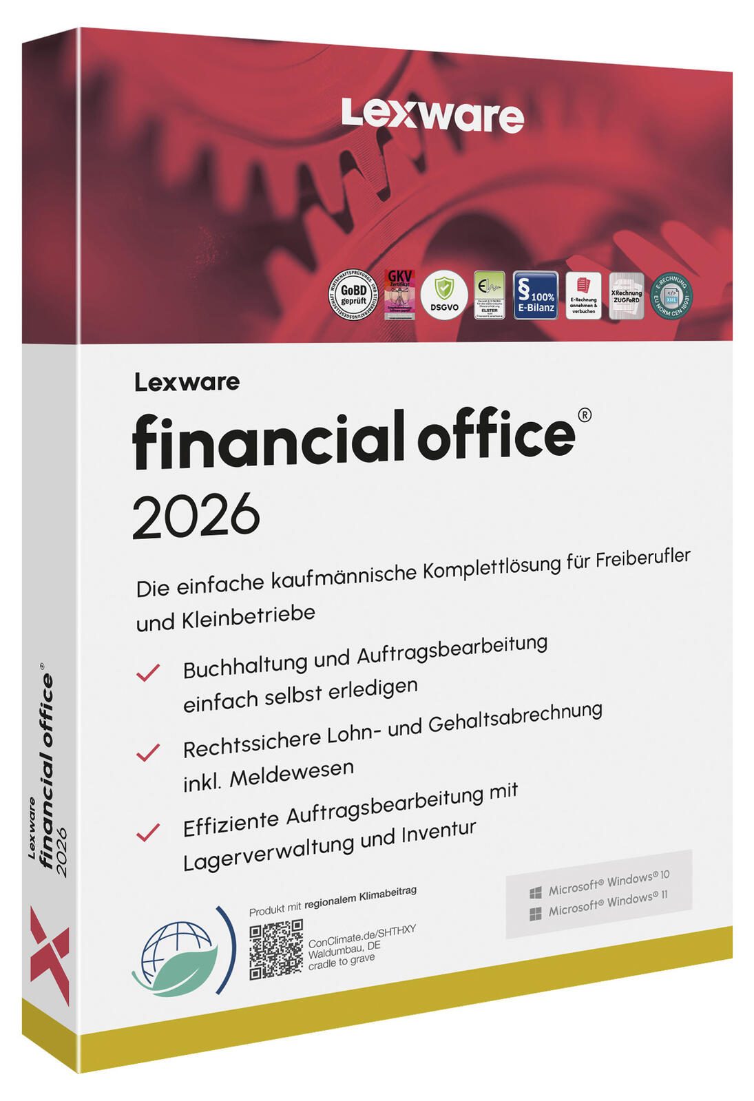 LEXWARE Financial Office 2026 Software Vollversion (PKC) 09017-0125