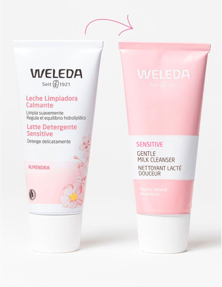 Weleda Lait nettoyant apaisant Amandes 75 ml