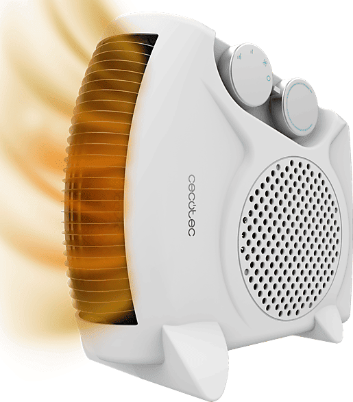 Calefactor portátil - Cecotec ReadyWarm 2000 Max Dual White, W, 3 modos, 20 m², Silencioso, Intuitivo, White