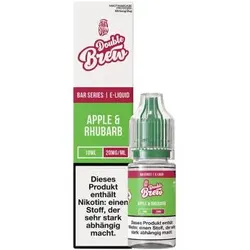Ohm Brew Double Brew Apple & Rhubarb NicSalt Liquid 10ml / 20mg
