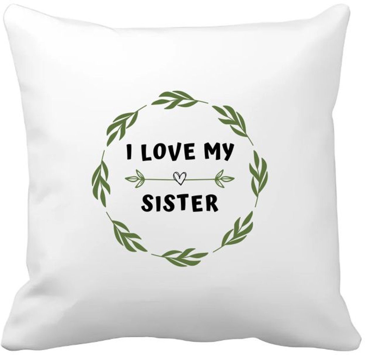 Akyol I love my sister kussenhoes - Zus - 40 x 40 cm