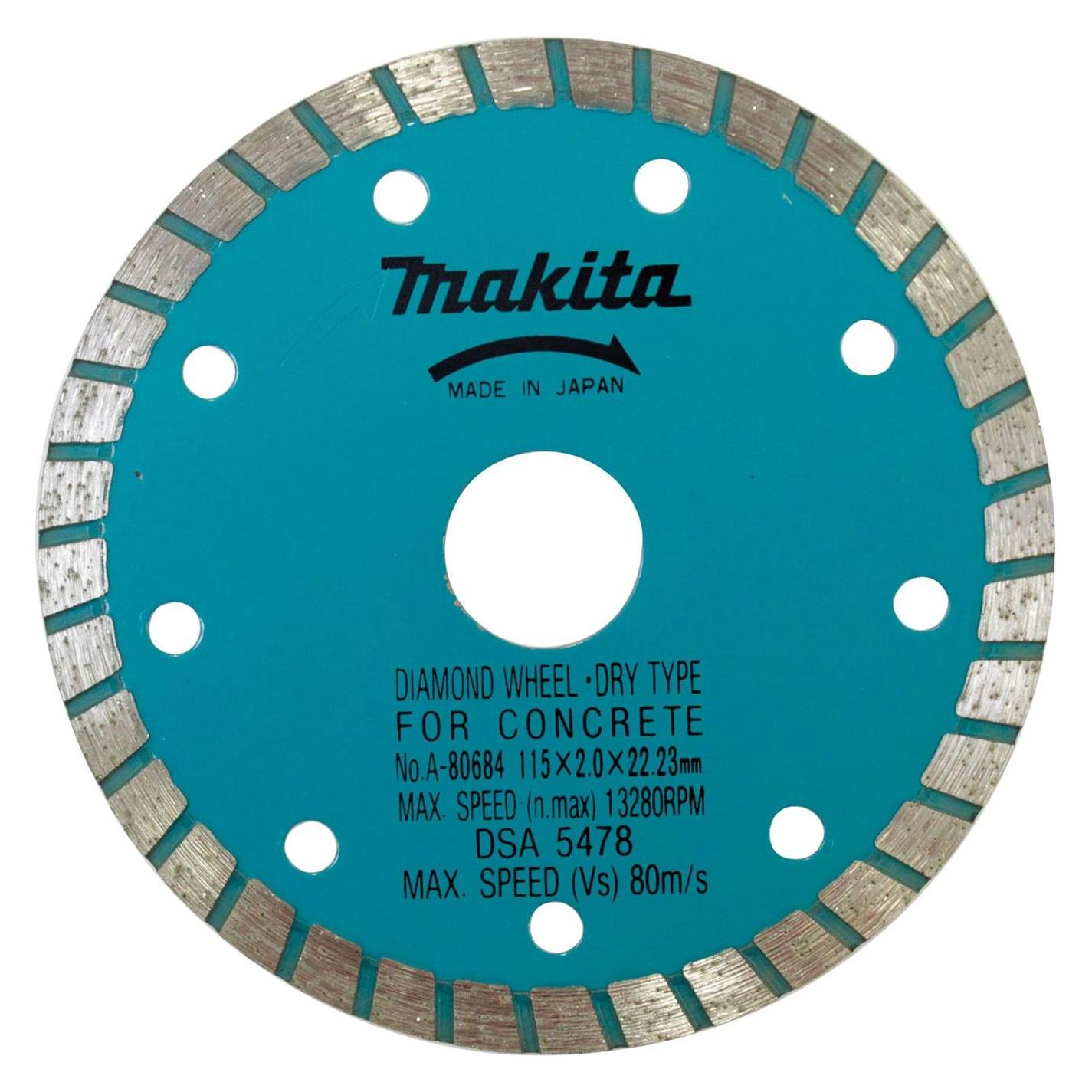 Makita Diamantscheibe 115mm Pfanne (A-80684)