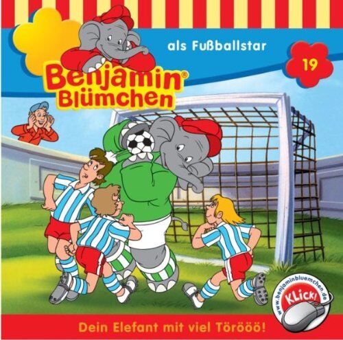Benjamin Blümchen - Benjamin Blümchen Folge 19: Als Fussballstar [Audio- CD] - Preis vom 08.10.2026 07:26:42 h