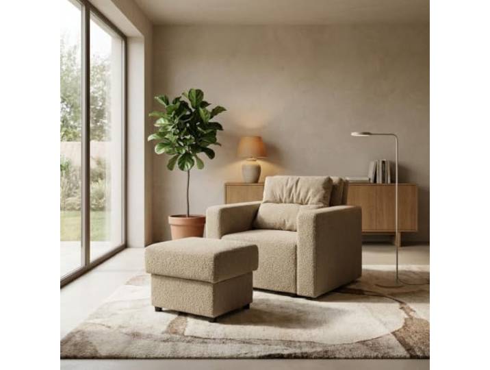 Family Meble Schlafsessel Komo Angel mit Hocker – Variante Angel 3