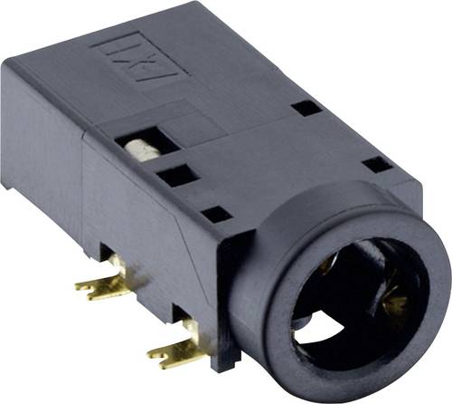 Lumberg 126791 Klinken-Steckverbinder 3.5mm Kupplung, Einbau Polzahl: 4 1St.
