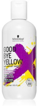 Schwarzkopf Professional Goodbye Yellow champô neutralizante dos tons amarelos para cabelo pintado e com madeixas 300 ml. Goodbye Yellow