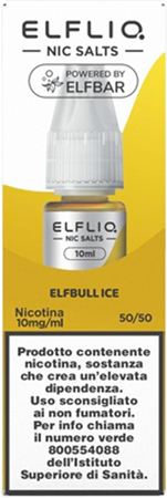 Elfbar Elfliq Elfbull Ice - Elfone Liquido Pronto 10ml Energy Drink Ghiaccio
