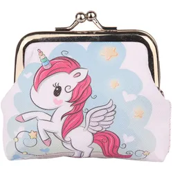 Kindergeldbörse Einhorn Sterne Metallverschluss 10x9cm