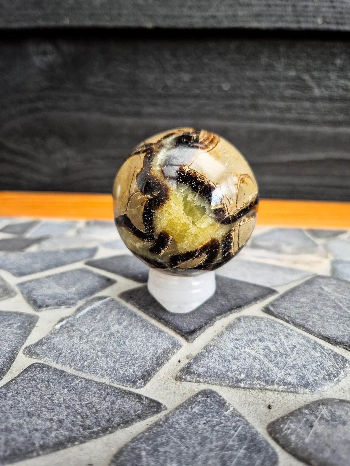 GemWood Septarie bol voor op tafel
