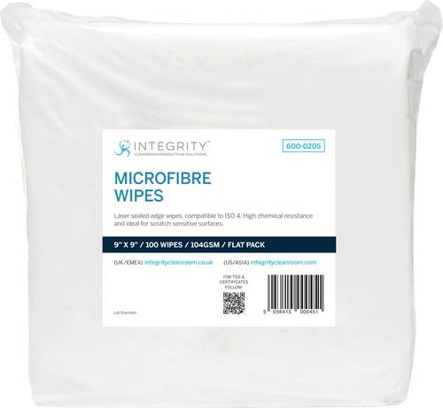 Antistat ESD-Wischtuch (L x B) 229mm x 229mm 100St.