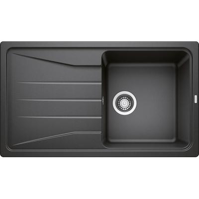 Granitspüle BLANCO "SONA 5 S", schwarz (anthrazit), B:86cm T:50cm, Verbundwerkstoff, Küchenspülen