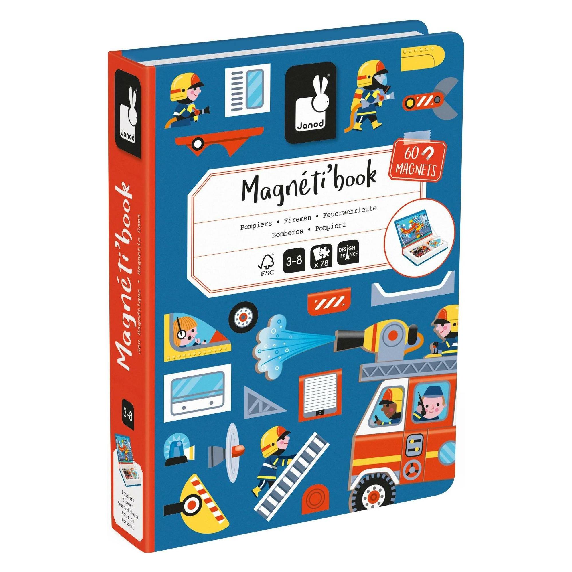 Janod Magnetbuch Feuerwer (Deutsch, 3 - 8 Jahre) (190.02583)