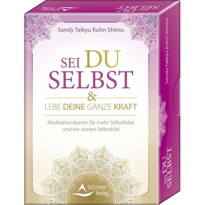 Sei du selbst, und lebe deine ganze Kraft - Meditationskarten für ein selbstbestimmtes Leben in Freiheit und Liebe, Gebundene Ausgabe von Sandy Taikyu
