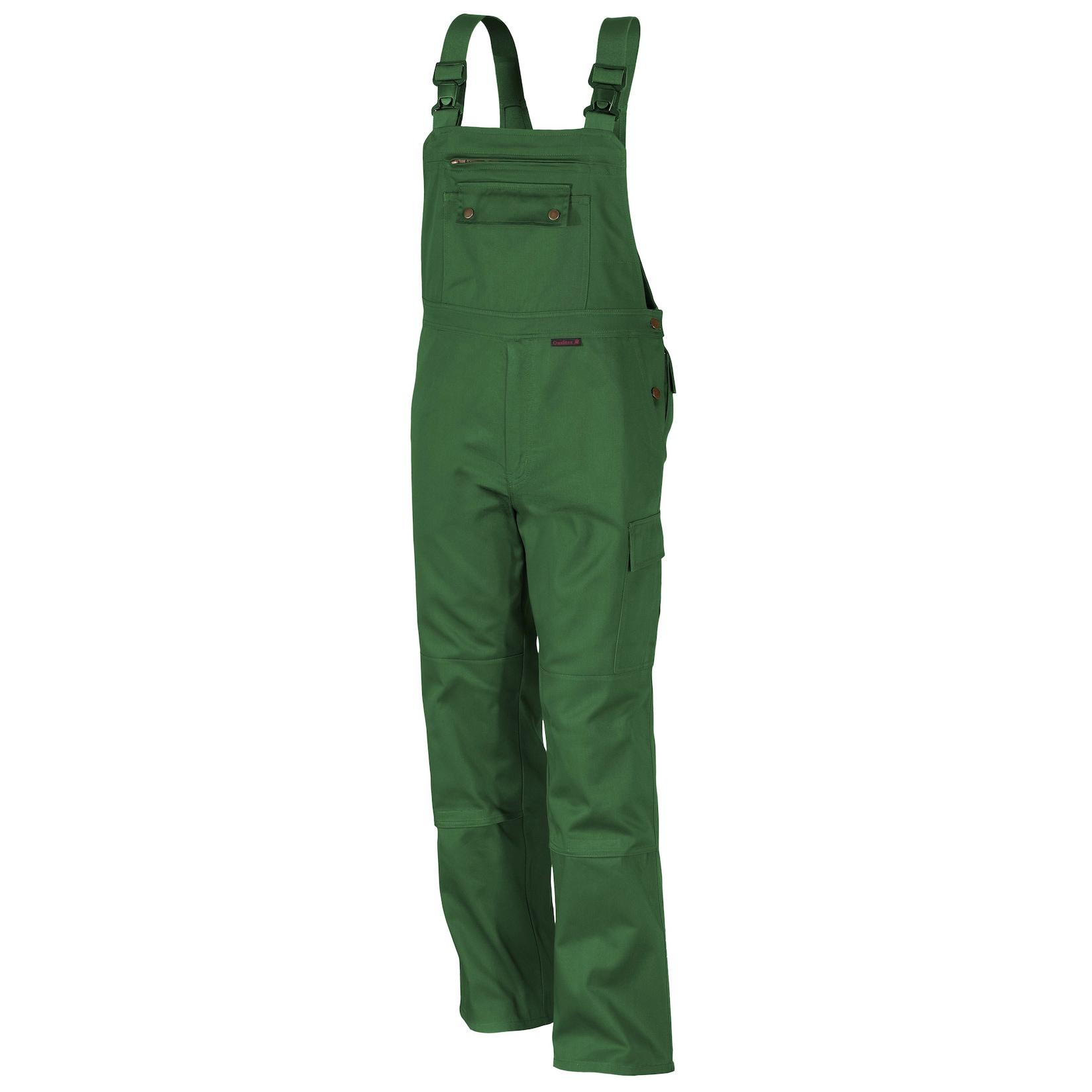 QUALITEX HIGH QUALITY WORKWEAR Latzhose comfort grün Herren: 29