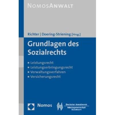 Grundlagen des Sozialrechts, Taschenbuch von Ronald Richter,Gudrun Doering-Striening,Gudrun Doering-Striening, Nomos, 978-3-8329-3951-9
