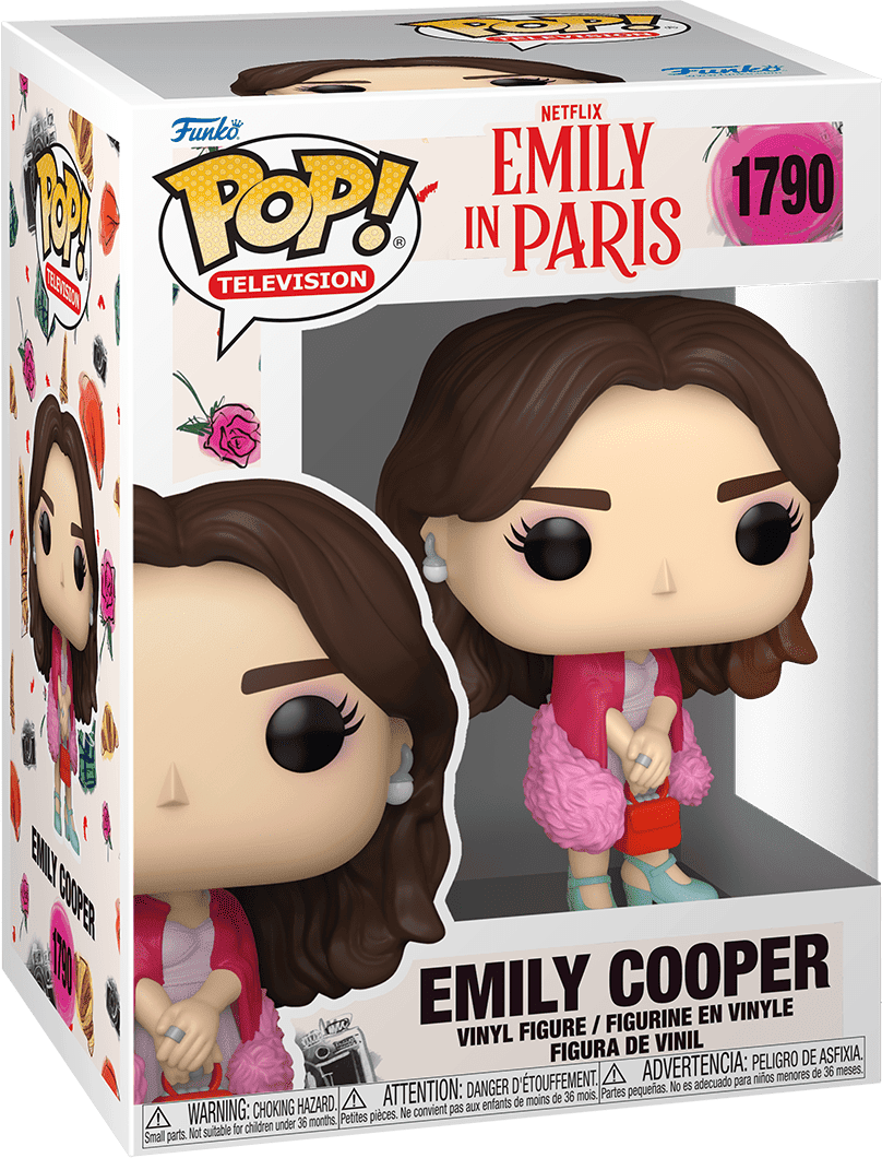 Funko Pop Vinyl Emily in Paris Emily Cooper, 3.75 in, Collectible Figure