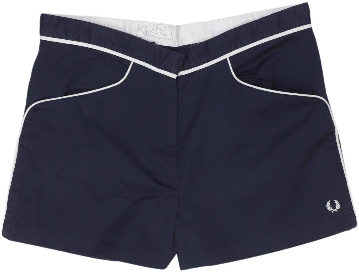 Fred Perry Damen Shorts, Mehrfarbig, Gr. EU 38, Synthetik / Baumwolle - Second Hand