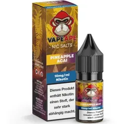 VapeApe Pineapple Acai NicSalt Liquid 10ml / 10mg