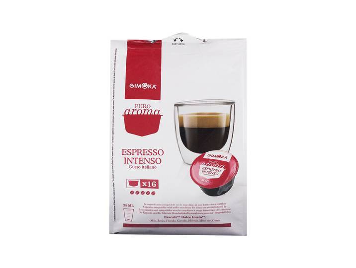 GIMOKA Dolce Gusto Compatible Capsules ESPRESSO INTENSO 16 capsules 112 g