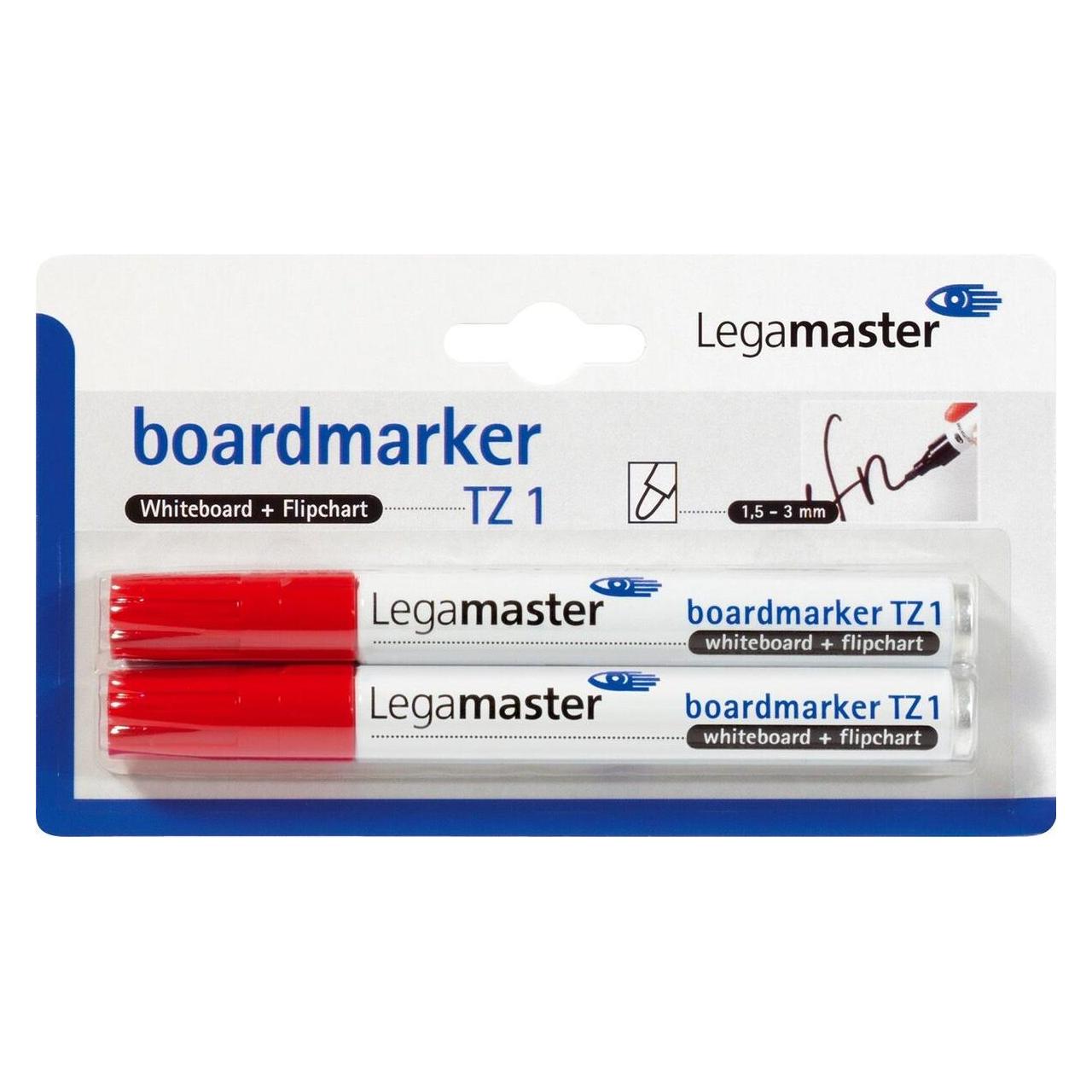 Legamaster Whiteboard und Flipchart Marker TZ 1 (10x) (7-110002)