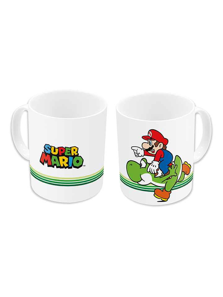 Tasse "Super Mario" in Weiß - 325 ml - onesize