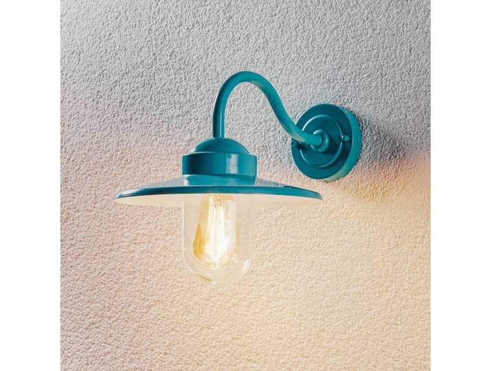 K.S. Verlichting Außenwandleuchte DOLCE, grün, Aluminium