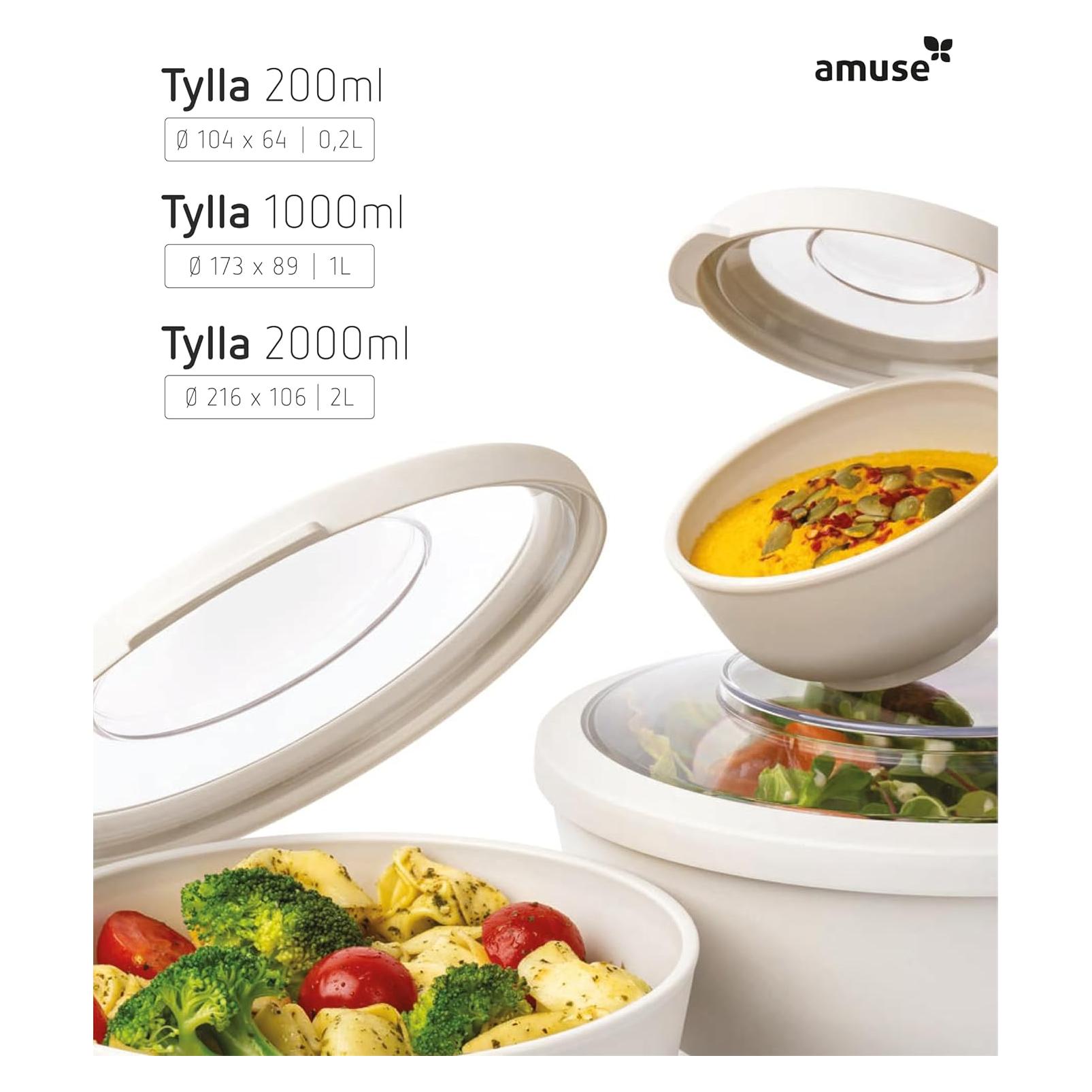 Amuse Tylla Speiseschale 3er Set 200+1000+2000 Ml (A-000486)
